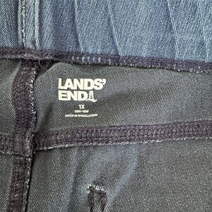 Lands' End Crop Pull on Jeans